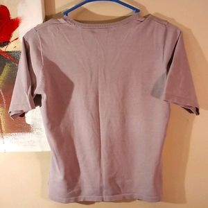 😝 Lilac silk blend top